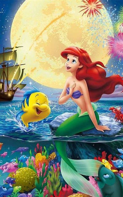 #Disney Princess Ariel the Little Mermaid mobile wallpaper in 2020 ...