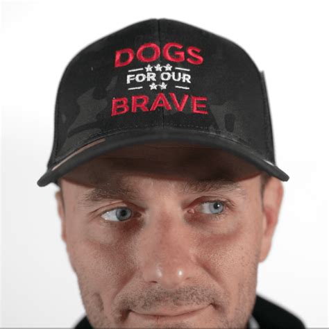 Flexfit Cap - Black Camo - Dogs For Our Brave