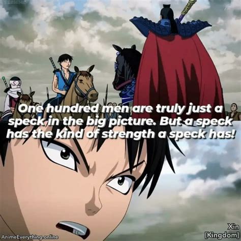 +10 Amazing Kingdom Anime Quotes – Anime Everything Online