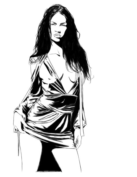 Megan Fox Quick Sketch by Liquidgrafix on DeviantArt