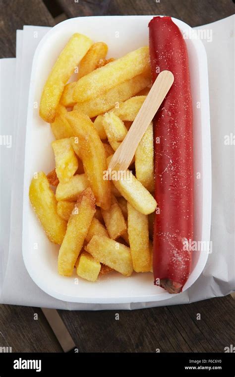 Saveloy sausage hi-res stock photography and images - Alamy