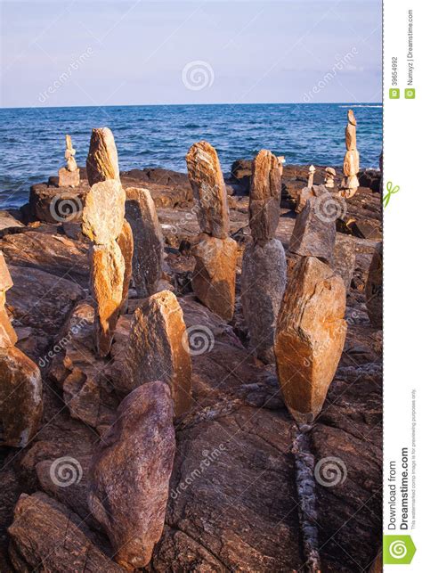 Rock Coral Was Placed Nicely Lined the Beaches Stock Photo - Image of reef, background: 39654992