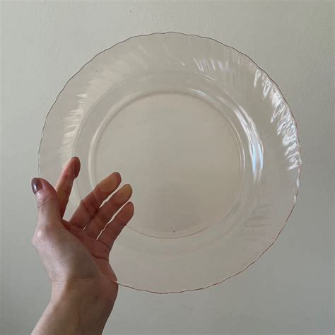 Vintage Glass Plates, Furniture & Home Living, Kitchenware & Tableware ...