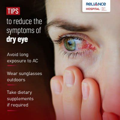 Symptoms of dry eye