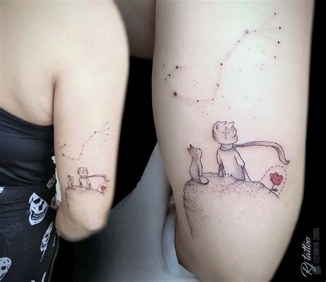 Constelación y principito Pair Tattoos, Tattoos Skull, Life Tattoos, Body Art Tattoos, Unique ...