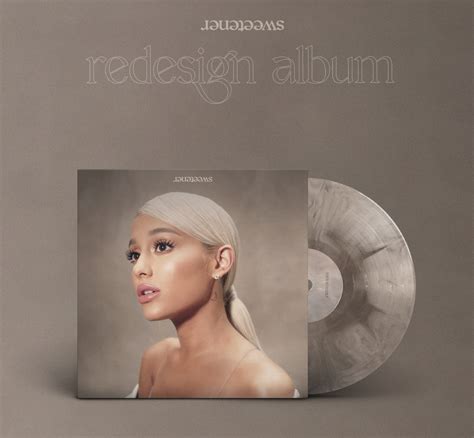 sweetener - redesign album cover by Ariana Grande on Behance