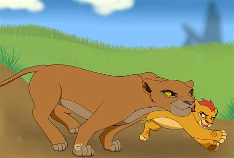 Kion and Kiara by SahGlam29 on DeviantArt