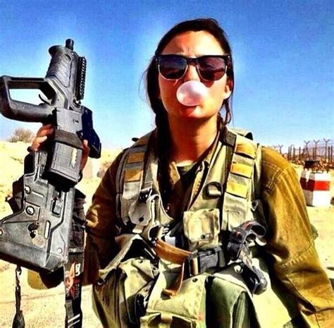 WOMEN OF THE IDF: Women of IDF with Guns