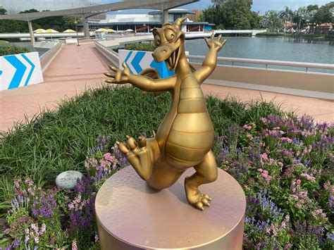 PHOTOS: All Six Disney Fab 50 Character Statues Have Arrived at EPCOT ...