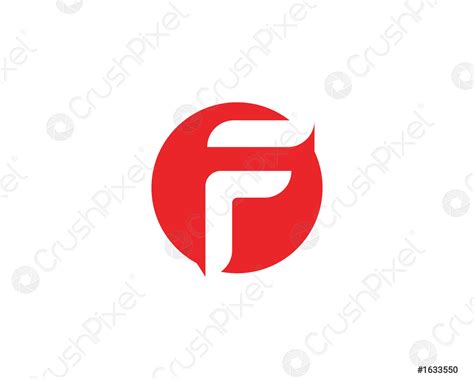 F logo letter template - stock vector 1633550 | Crushpixel
