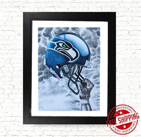 Seattle Seahawks Wall Art Sports Decor Football Seattle Seahawks Poster – Poster - Canvas Print ...