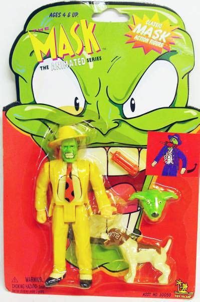 The Mask : The Animated Series - Belly Bustin' Mask - Toy Island 1997