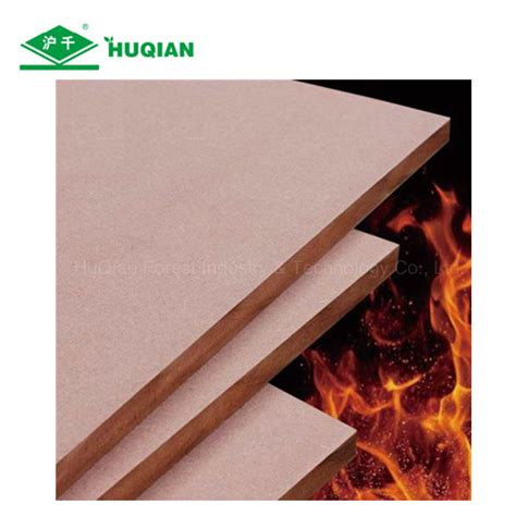 18mm MDF Fire Rated MDF Board in Stock - China Melamine Board and Flame Resistant MDF