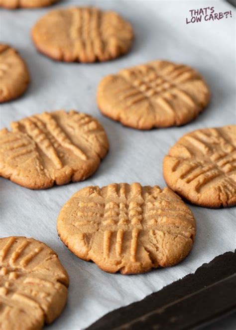 Low Carb Peanut Butter Cookies | Low Carb Recipes by That's Low Carb?!