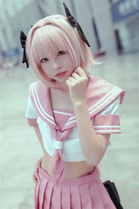 Anime Girl Cosplay Pink Hair - Anime Wallpaper HD