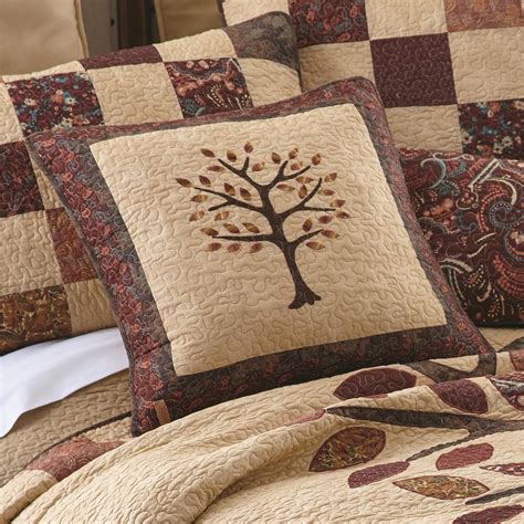 Donna Sharp Autumn Tree of Life Decorative Pillow - 713891, Quilts & Sets at Sportsman's Guide