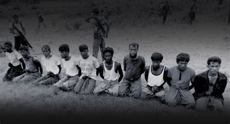 Massacre in Myanmar: One grave for 10 Rohingya men