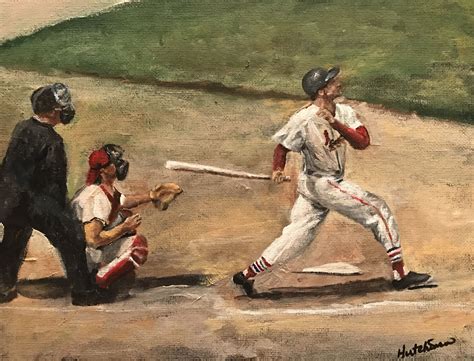 Pin by Shutchinson on Paintings by me | Baseball cards, Painting, Art