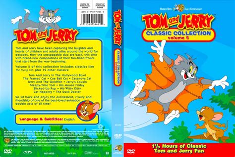 Tom And Jerry Classic Collection - Volume 05 - TV DVD Custom Covers - Tom And Jerry Classic ...