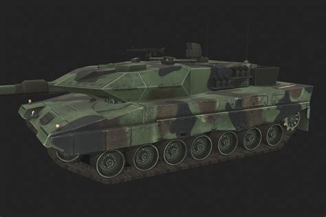 3D asset Tank Leopard 2A5 | CGTrader