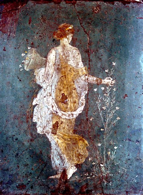 Flora from Pompeii | Roman art, Roman painting, Ancient art