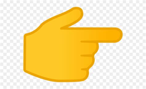 Hand Emoji Clipart Index Finger - Pointing Finger Emoji - Png Download (#4582287) - PinClipart