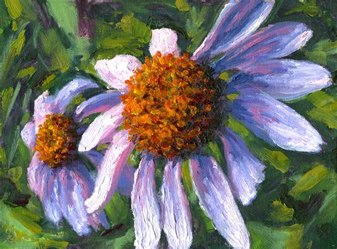 A Wild Purple Aster Flower | Original Oil Painting - Andrew Gaia Art ...