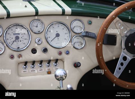 AC Cobra interior Stock Photo - Alamy