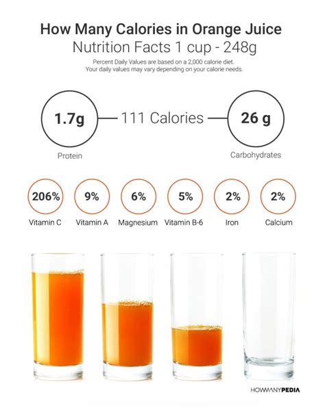Orange Juice Nutrition Facts 1 Cup | Blog Dandk