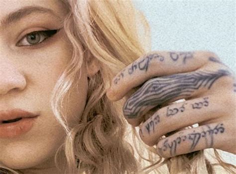 Grimes (Musician) 17 Tattoos & Their Meanings - Body Art Guru