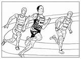 Athletics  Sports Coloring Pages sketch template