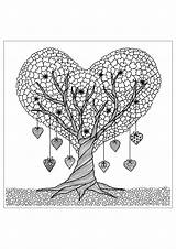 Adult Coloring Trees Pages sketch template