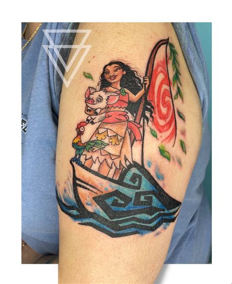 Moana Tattoo | Butterfly tattoos for women, Tattoos, Moana tattoos