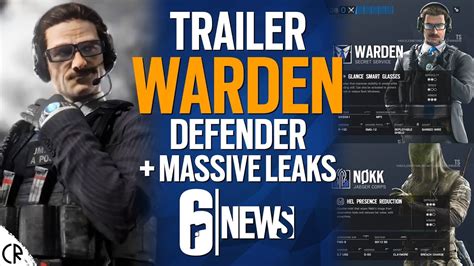 WARDEN New Defender + Loadouts for Nøkk - 6News - Tom Clancy's Rainbow Six Siege - YouTube