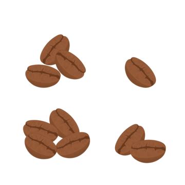 Coffee Beans Bean Illustration Vector, Coffee, Coffee Beans, Cafe PNG ...