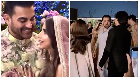 Salman Khan dances to his own songs at brother Arbaaz's wedding. Watch ...