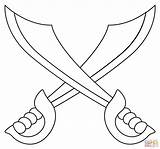 Coloring Pages Swords  Sword Coloring Get sketch template