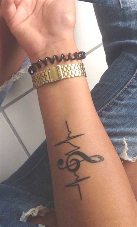 150+ Meaningful Treble Clef Tattoo Designs for Music Lovers (2023)