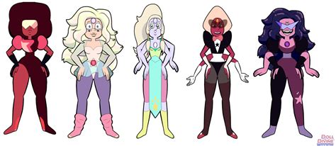 Steven Universe Gem Fusions by Saint-Pandora on DeviantArt