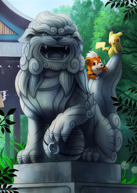 Komainu by Haychel on DeviantArt