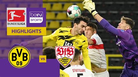 Borussia Dortmund v Stuttgart | Bundesliga 20/21 Match Highlights - YouTube