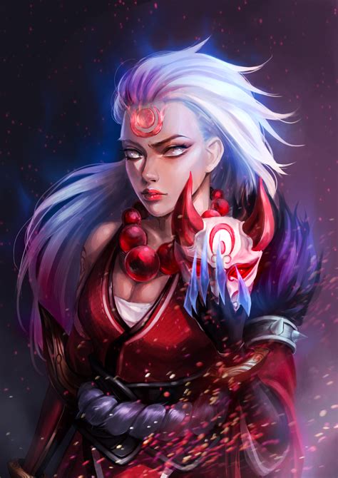 ArtStation - blood moon diana fanart