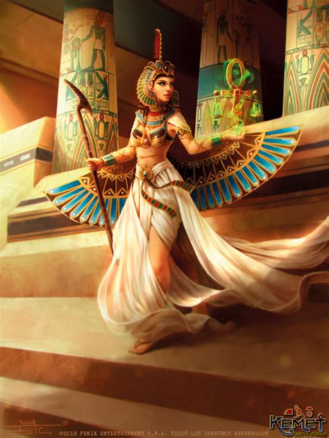 Maat Incarnate by Feig-Art on DeviantArt | Egyptian goddess art ...