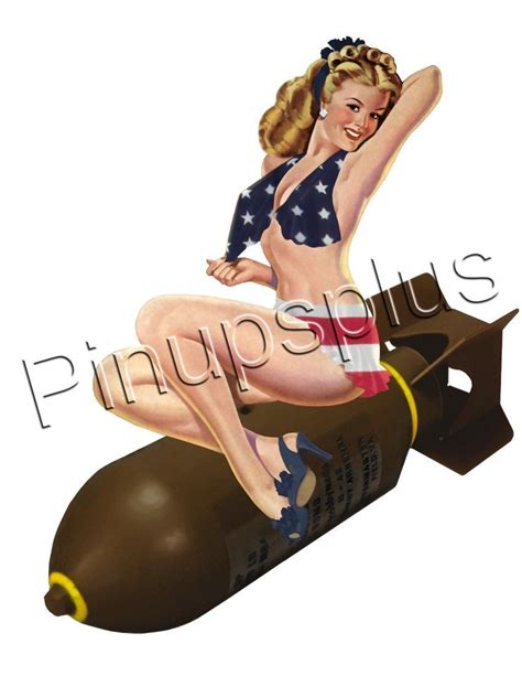 Sexy Pinup Bomber Girl Nose Art Decal S613 [s613] - $2.75 : Pin Ups ...