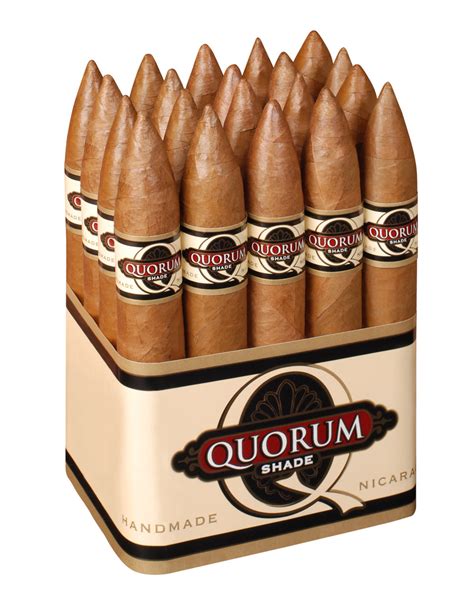 Quorum Shade Torpedo Cigars - Connecticut Bundle of 20