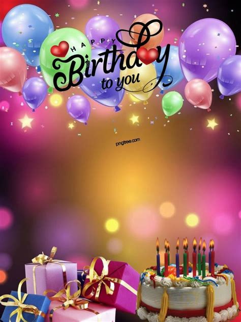 Pin on Party in 2024 | Birthday background, Happy birthday photo editor, Birthday background design