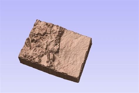 Colorado Topographical Map 3D model 3D printable | CGTrader