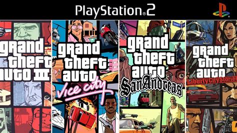 Grand Theft Auto Games for PS2 - YouTube