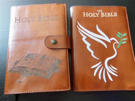 Leather Bible Cover