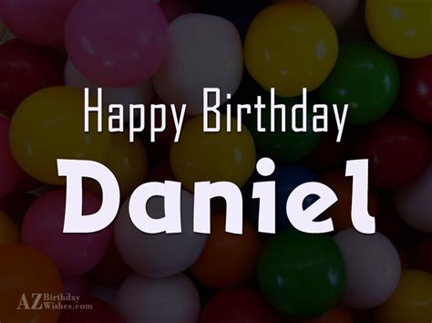 Happy Birthday Daniel